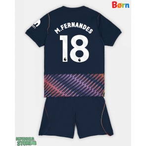 Tottenham Hotspur Mateus Fernandes #18 Replika Babytøj Udebanesæt Børn 2026-27 Kortærmet (+ Korte bukser)